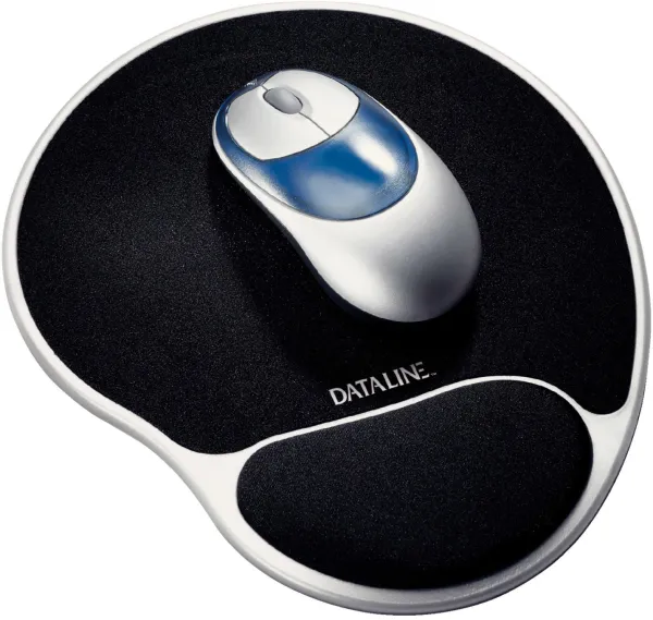 Esselte Dataline black gel mouse pad